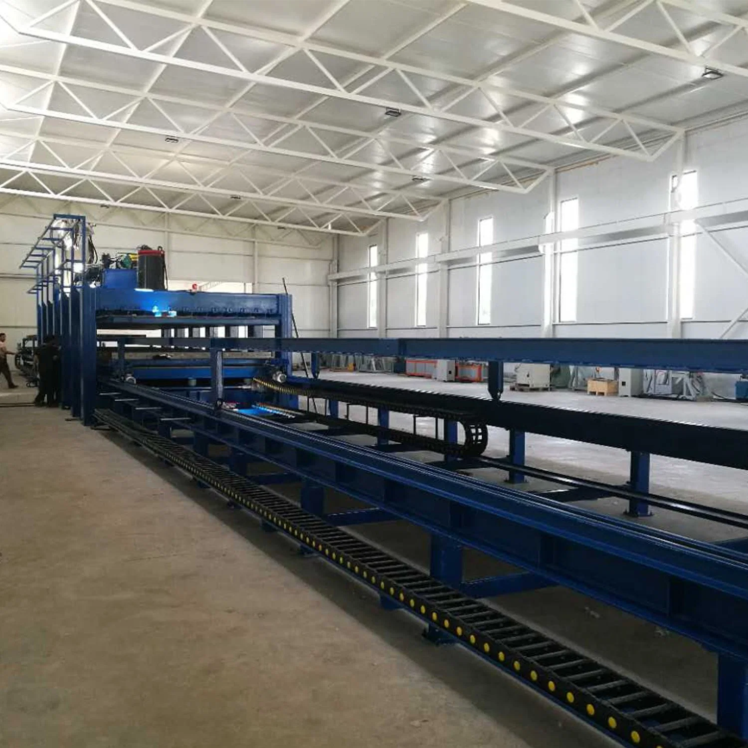 Laminating Laminator Machine Non-Continuous Laminating Board Production Line Panel Roof Machine