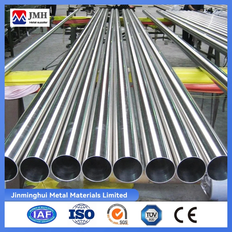 ASTM 201 304 304L 316 316L 321 S32205 S32750 Cold Drawn Stainless Seamless Steel Tube