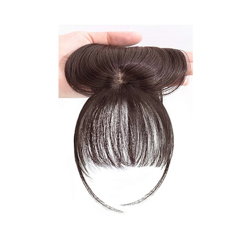 Clip de golpes - 3D Air Bangs, de cabello sintético de aire superior franja delantera Bangs Extensiones de Cabello Bang Clips de cabello para mujeres