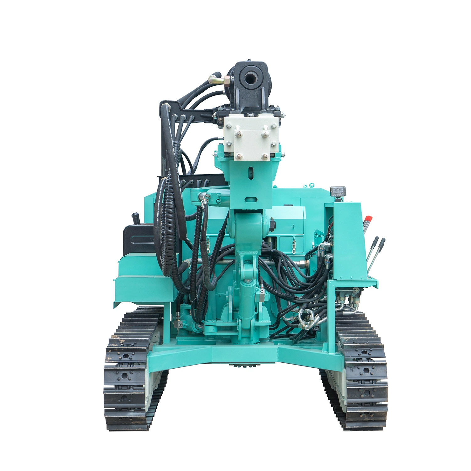 Diesel Piling Equipment Fast Moving Crawler Hydraulic Engineering Solar Pile Driver Drilling Rig