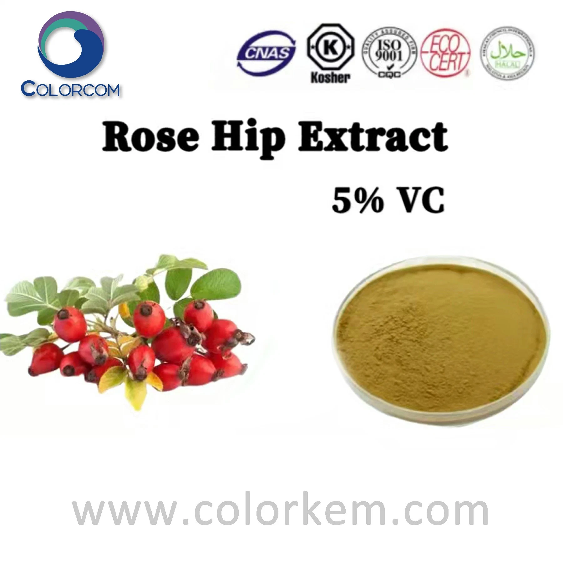 Rose Hip Extract 5% Vc 84696-47-9 Herbal Extract Free Sample