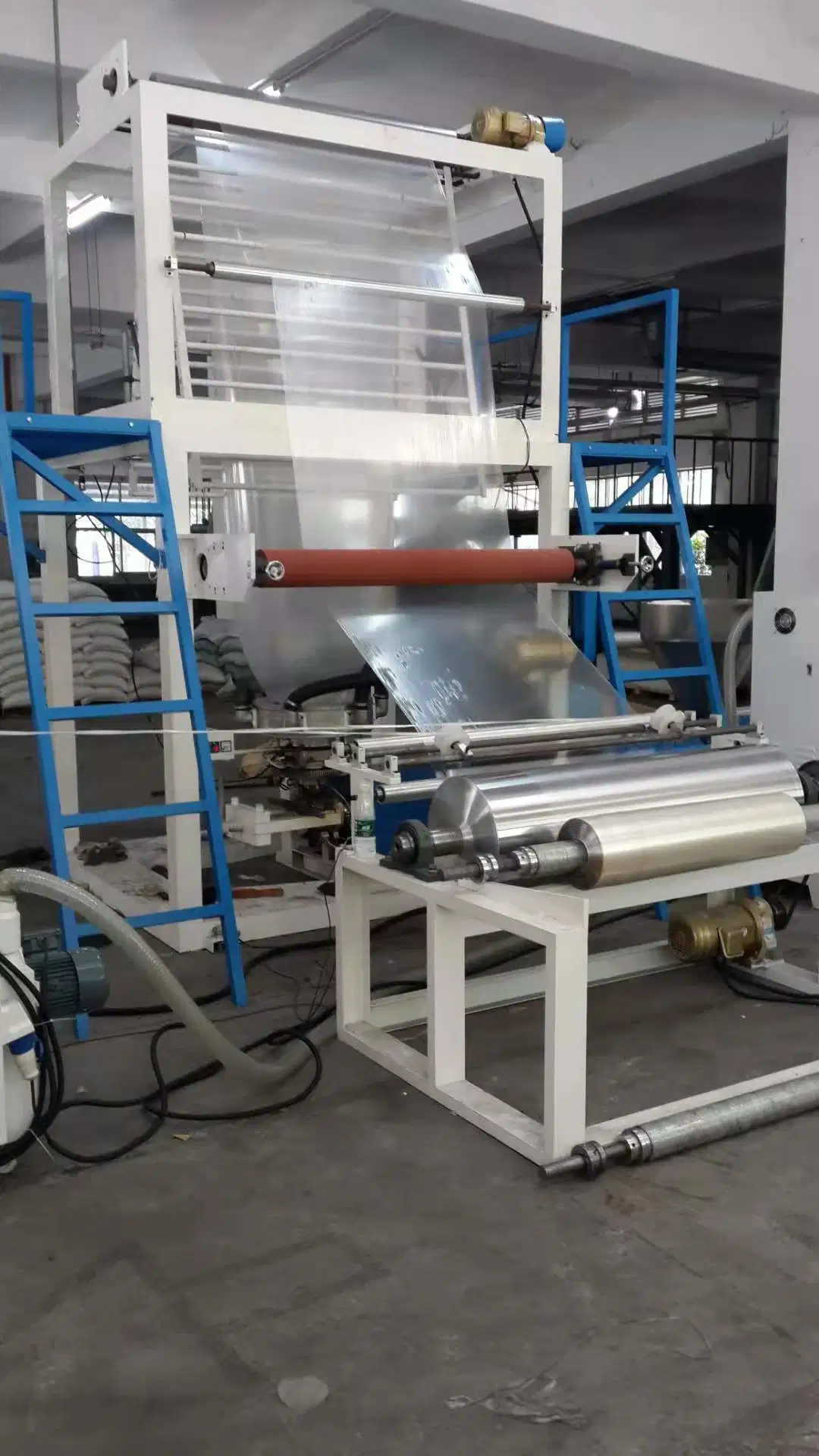 2000mm Super Clear PVC Soft Film Blowing Machine for Mattress Protection PVC Heat Hot Shrink Film Blowing Extruder Price