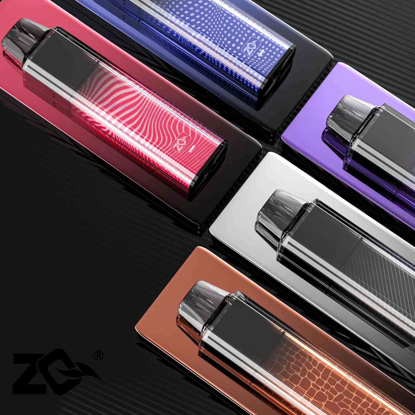 Zq Xtal Mini 700mAh Battery Rechargeable Cost-Effient Quitting Smoking Device E-Cig