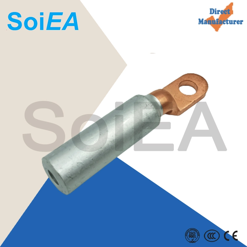 Cal-C Det-2 Cal-B 16mm to 630mm Al-Cu Good Quality Bimetallic Aluminium and Copper Cable Lug Connector Terminal Barrel