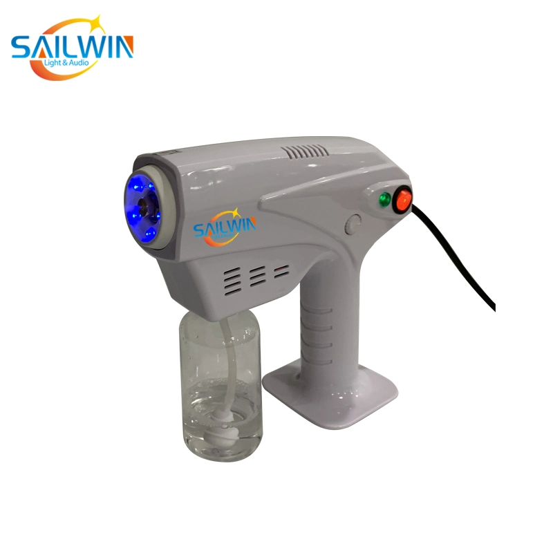 Atomizing Sprayer Machine Disinfection Blue Light Nano Steam Spray Gun