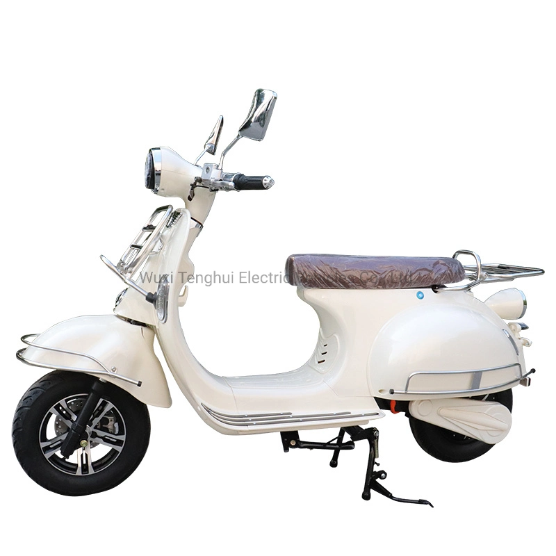 Hot Sale EEC Vespa 60V 2000W 3000W Powerful Electric Vespa Scooter Italy Vintage Style Electric Motorcycle