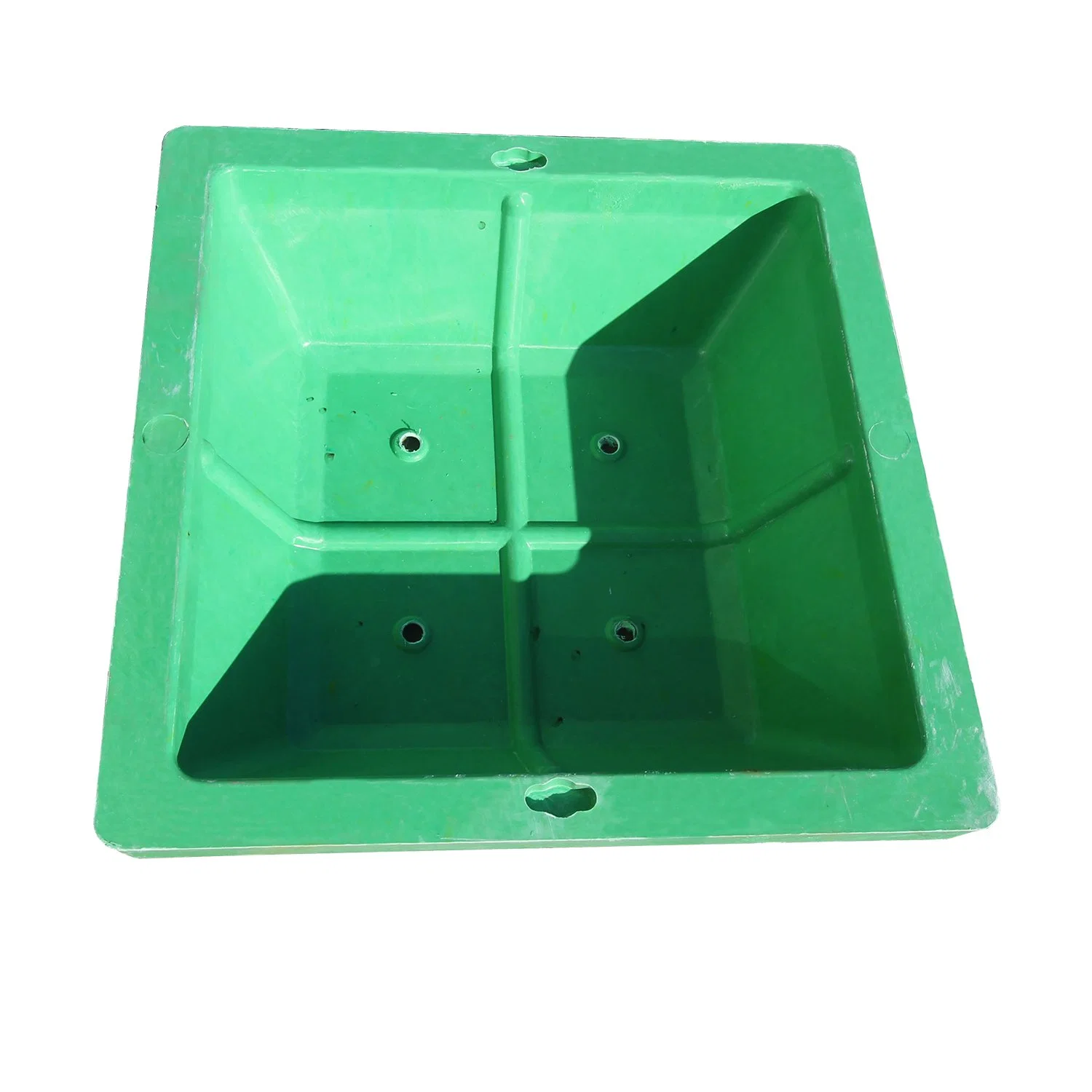 Fiber Grass Pot Manhole Cover with Frame