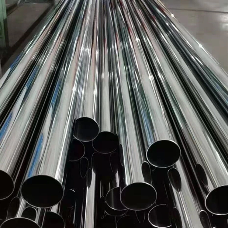 Manufacture Top Grade Ss Piping Price Material 201 202 301 304 316L 317L 321 409 310S Od 2-1/2inch Ss Round 63.5mm Welded ERW Stainless Steel Pipe for Sale