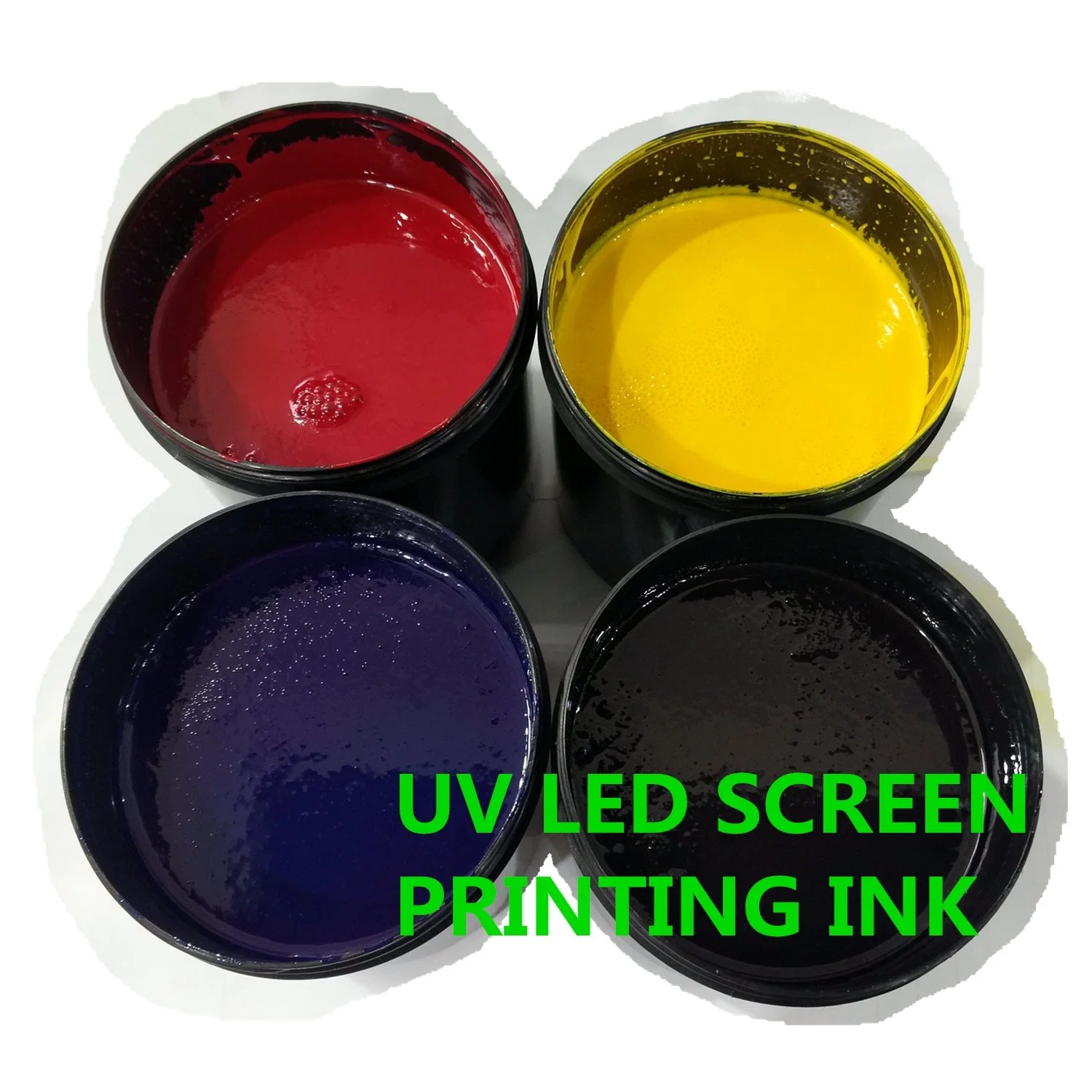 Suministro de fábrica tinta de impresión de transferencia de agua de LED UV de secado rápido para casco, taza, bicicleta, botella de vino, logotipo