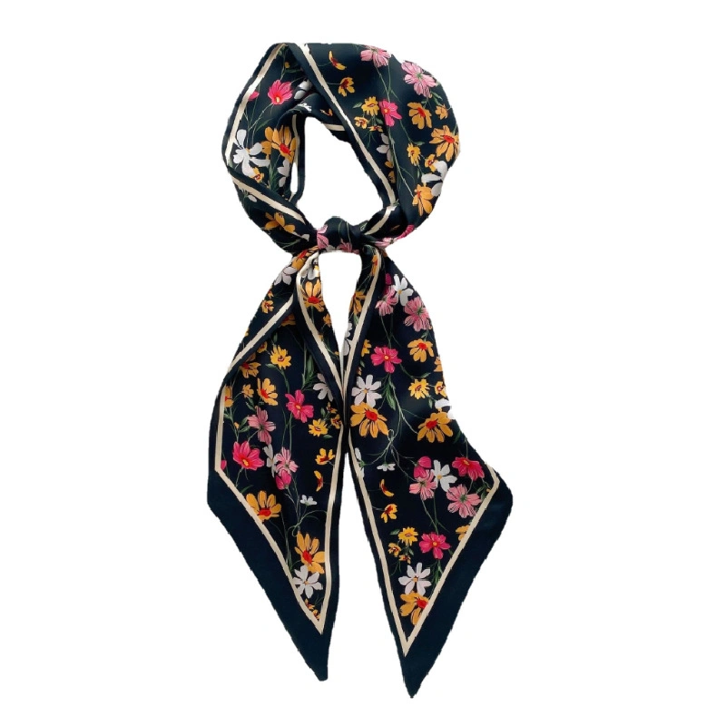 Fashion Designer Small Silk Scarf Quality Scarves for Lady