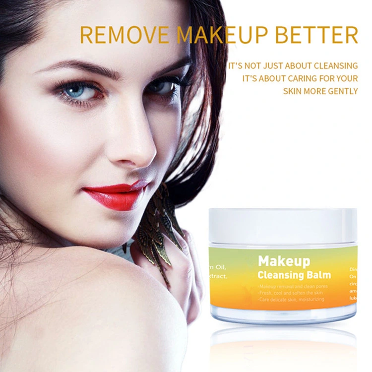 OEM reinigen Sie Ihr Gesicht Haut Ebene Make-up Entfernung Erfahrung Make-up Cleansing Balm