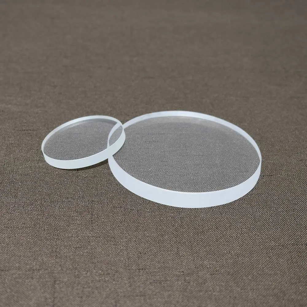 Transparent UV Quartz Heating Glass Crystal Plate Silica Disc Sheet