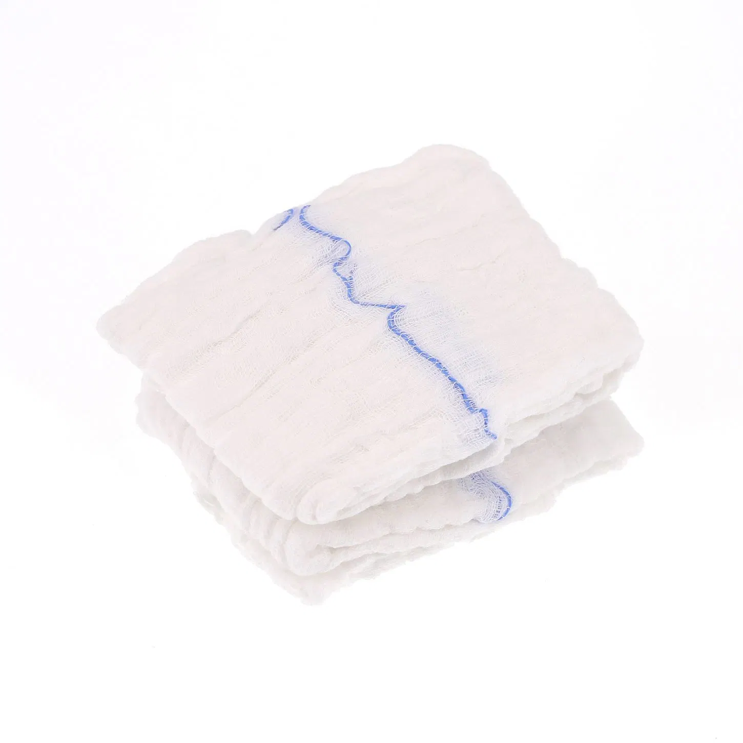 Medical Surgical High Absorbency X Ray Folded/Unfolded Edge Pre-Washed/Non-Washed Sterile 100% Absorbent Cotton Gauze Lap Laparotomy Sponge