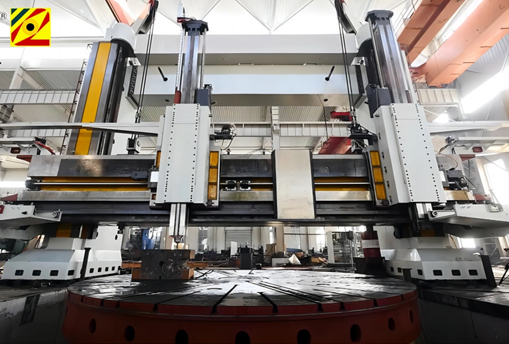 High Speed CNC Vertical Turning Lathe Turning Diameter 1250mm-4000mm Closed Loop Control