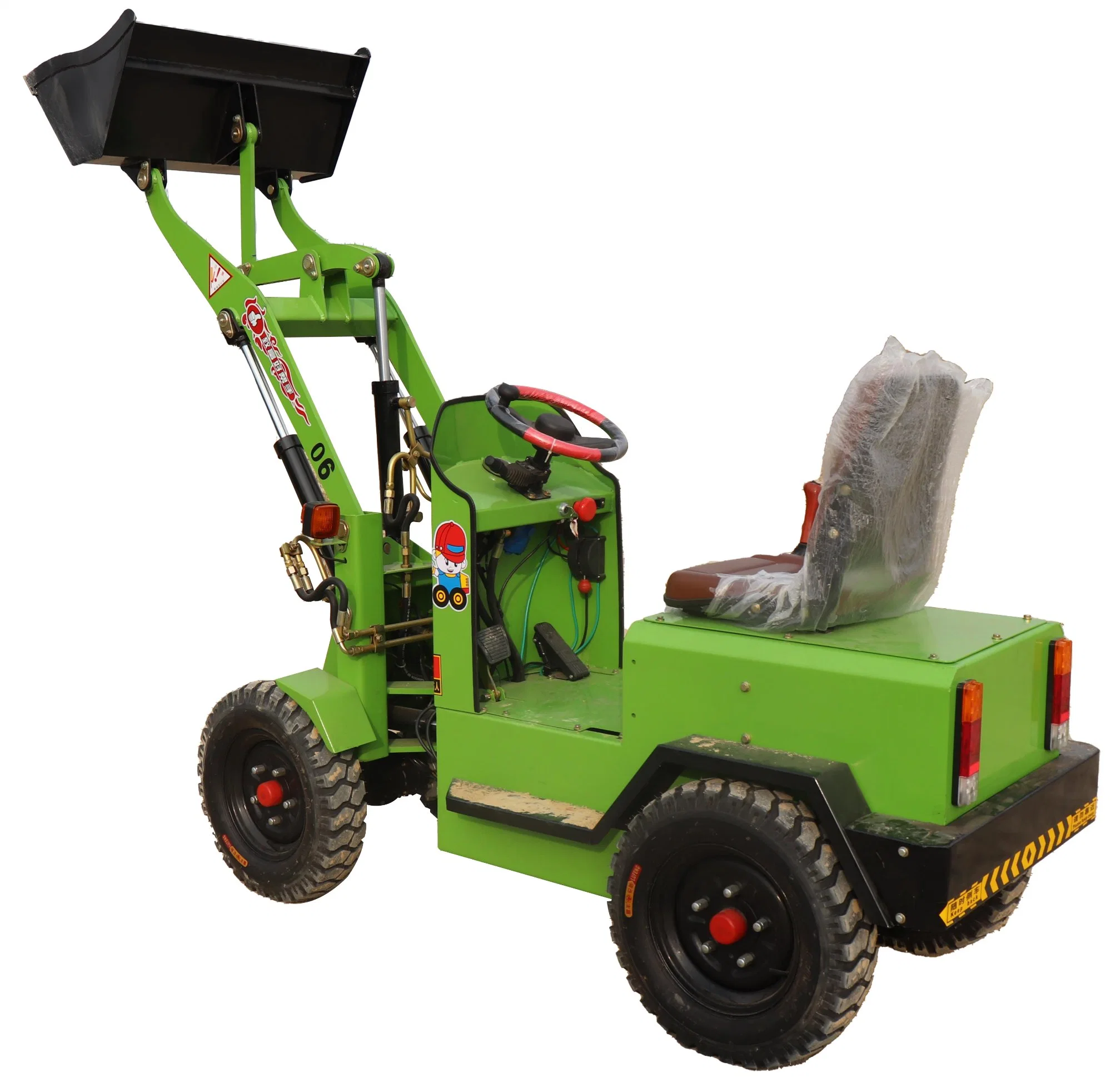 Cheap Price Electric Garden Trucking Mini Track Loader for Sale