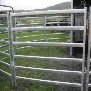 Caballo de granja galvanizado Hot-Dipped corral de ganado vacuno valla Panel