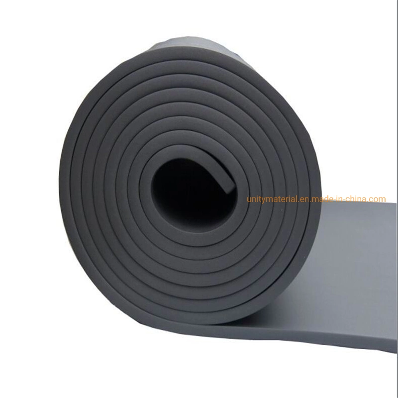 Flame Retardant Thermal Heat Insulation Wall Panel Rubber Plastic Sponge Foam Sheet Rolls with Compound Aluminum Foil Clad Coated Sticker