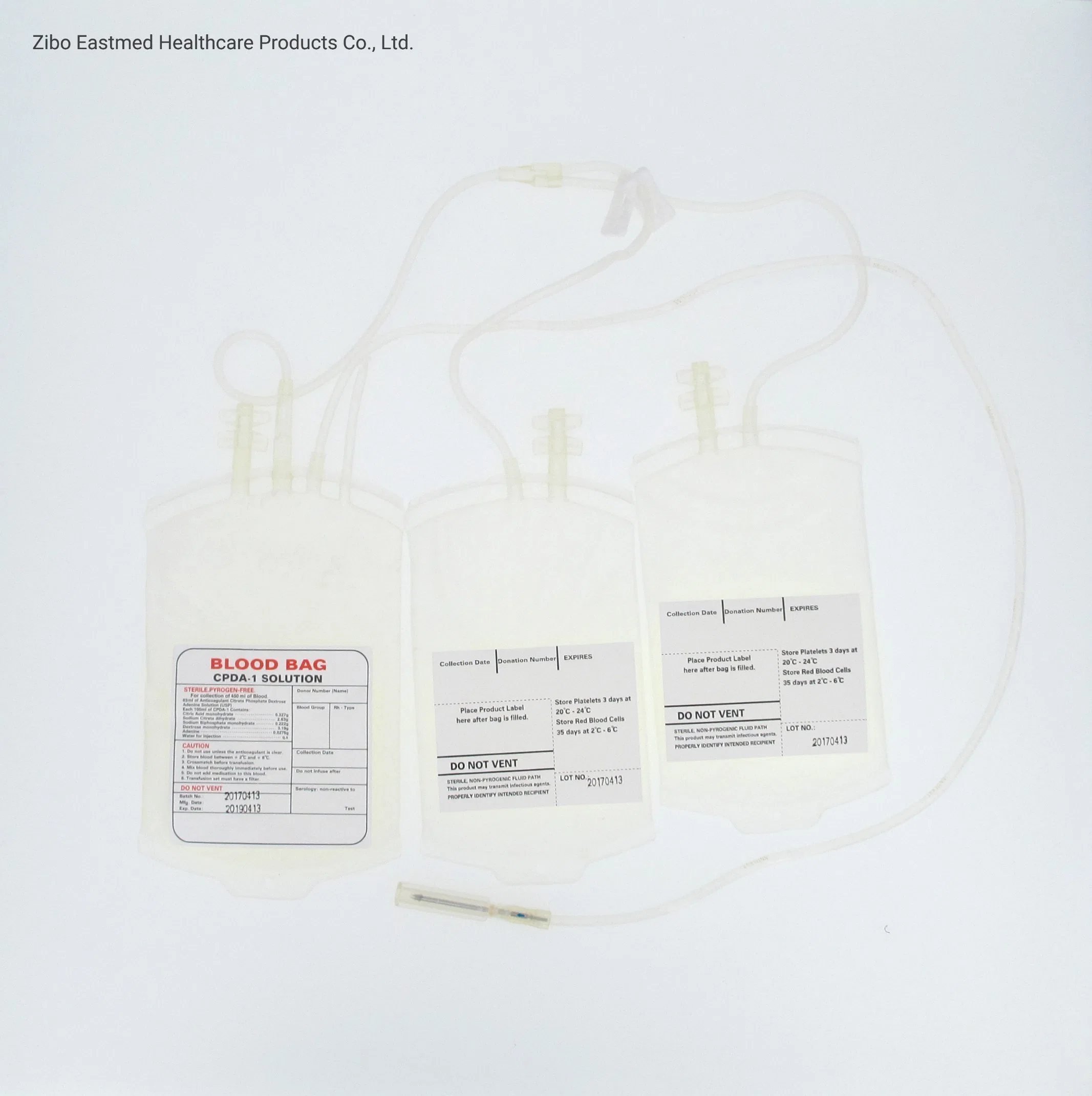 450ml Triple Medical Welding Film Blood Bag