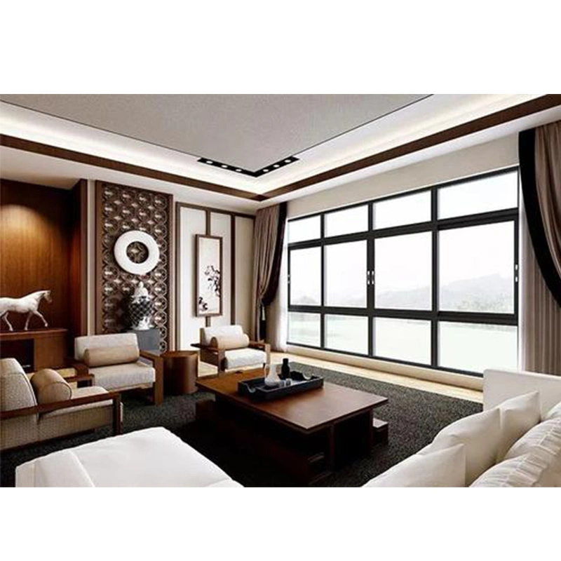 Aluminum Metal House Windows with Net/Sliding Window