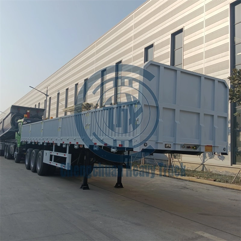 Cost-Effective Good Quality New Customization Semi Trailer BPW/Saf Axles Agricultural Cargo Loading 50tons at Low Price