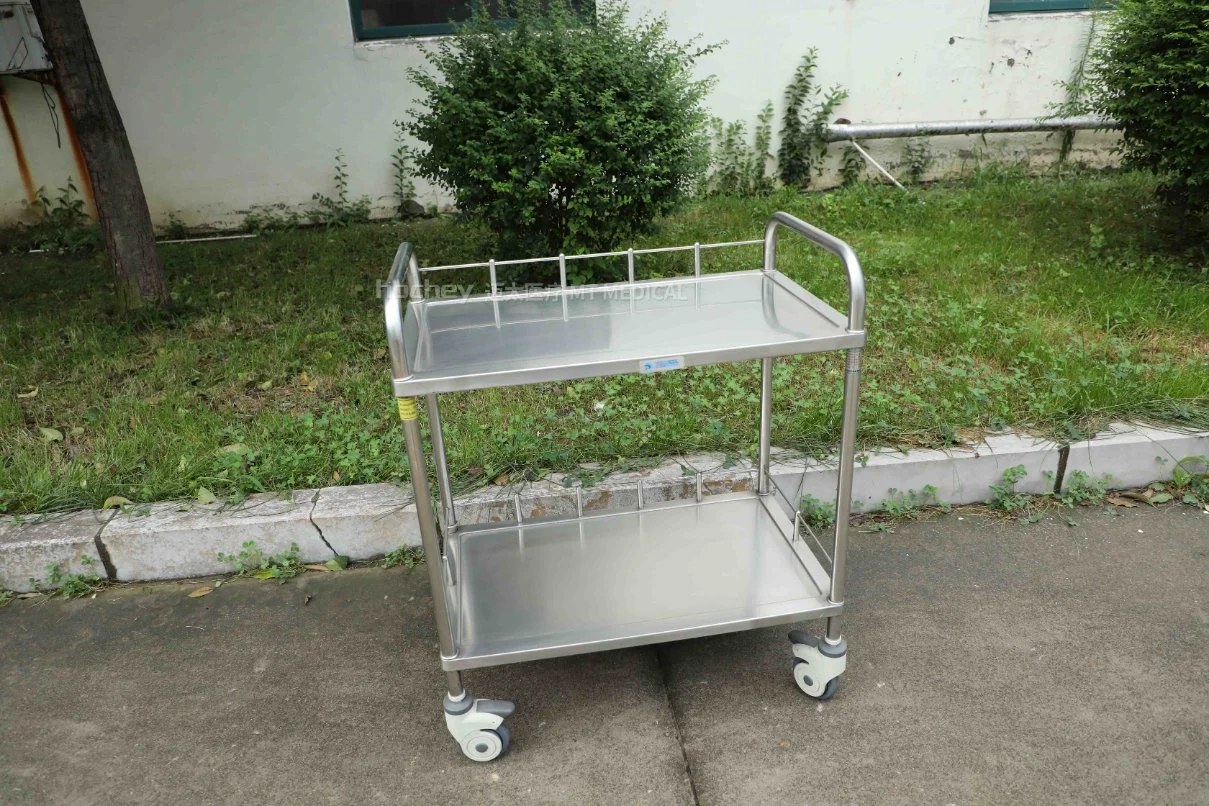 Preço de fábrica B13 Carrinho de aço inoxidável Medical Instrument Trolley Hospital Mobiliário para o Hospital