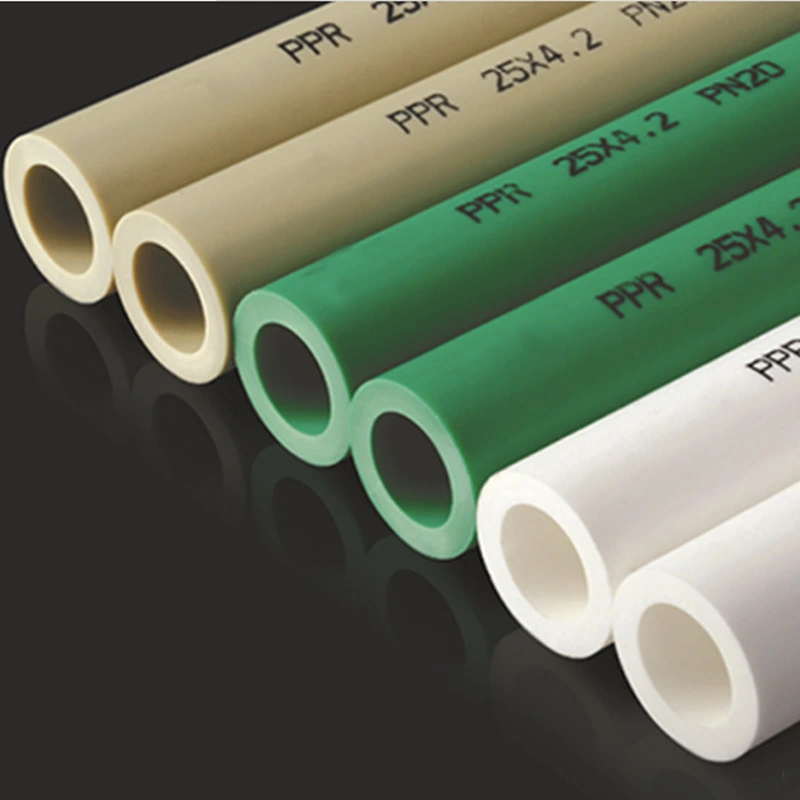 أنابيب بلاستيكية عالية الجودة من نمط PPR مقاس 20-160 مم Pn20 PPR أنبوب مياه