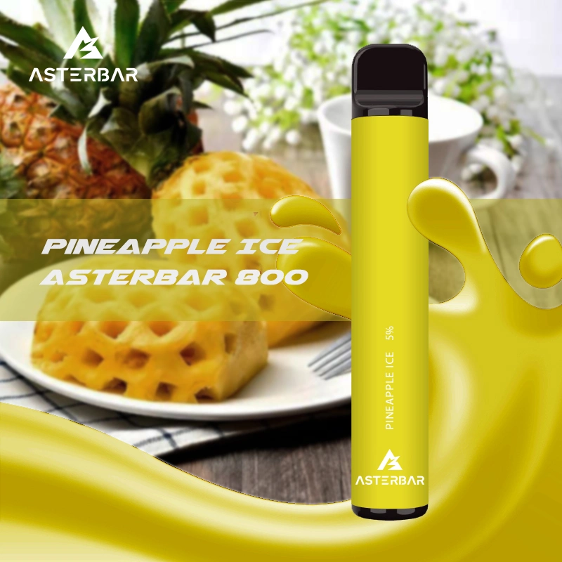 Débit rapide Asterbar 800 puffs 15 parfums mesh Coil Vapor