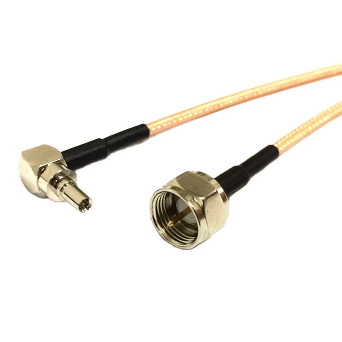 Jxrf Connector F Female SMA to Ts9 CRC9 SMA Extension Coax Jumper Pigtail Cable 15cm Rg316 for 3G 4G Modem Router