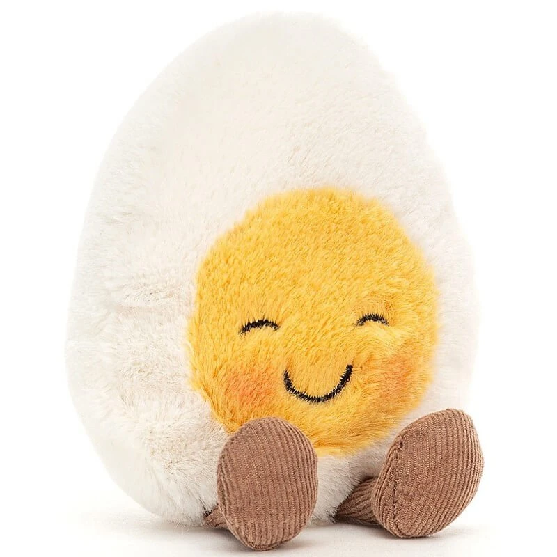 Customized Various Bread Egg Furry Soft Stuffed Doll Lovely Food Plush Toy