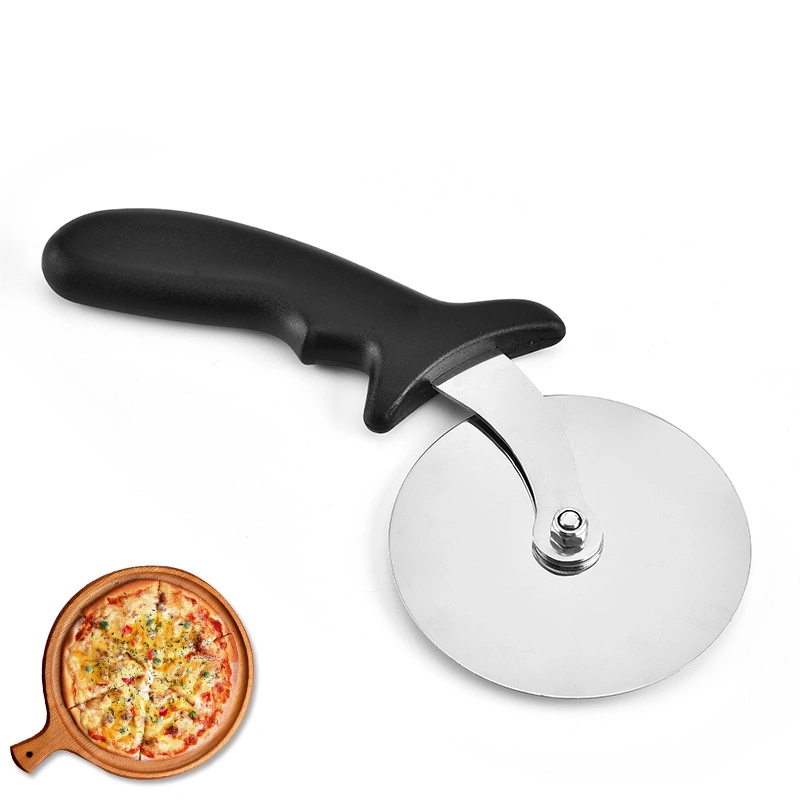 Cuchilla de acero inoxidable la Pizza Pizza Pizza de cuchilla cortadora de cocción vitrocerámica Herramientas Herramienta de cocina