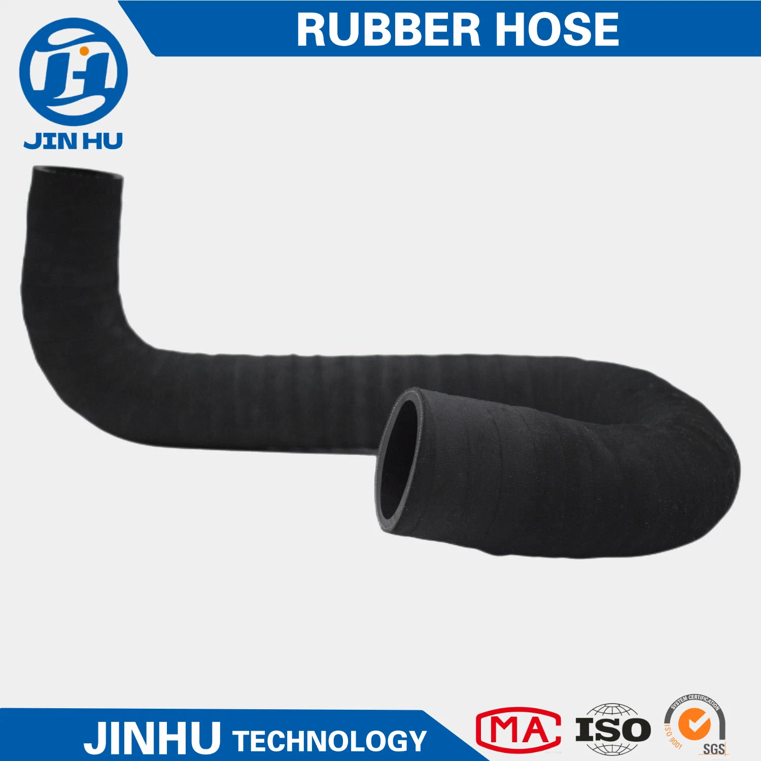 Jinhu 150psi Water Suction & Discharge Rubber Tube Hose Pipe (OEM)