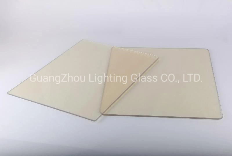 Schott Transparent Microcrystalline Glass, Tawny Color, Resistant to 800 &ordm; C High Temperature, and Capable of Irregular Processing, Grinding, and Drilling