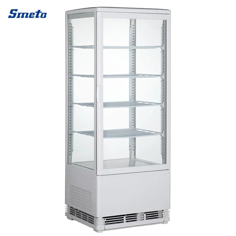 Smeta Refrigerator Commercial Pastry Chiller Cake Cooler Glass Door Cooler Showcase