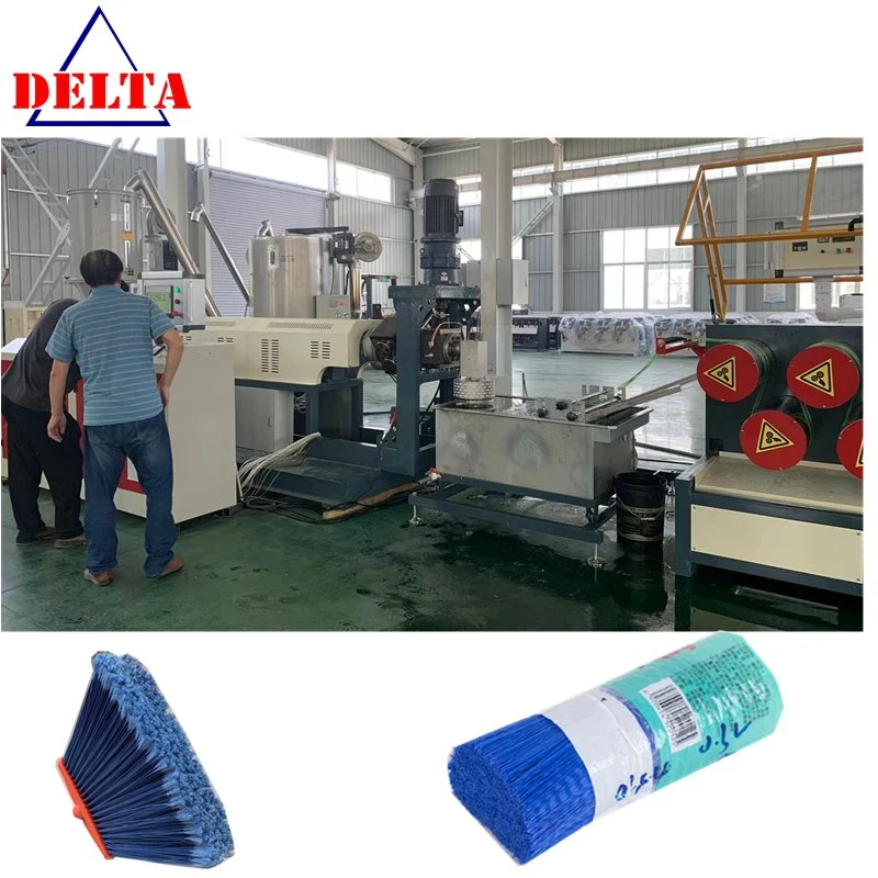 Plastic Broom Filaments Yarn Bristle Fiber Produce Machine Production Line Making Equipment