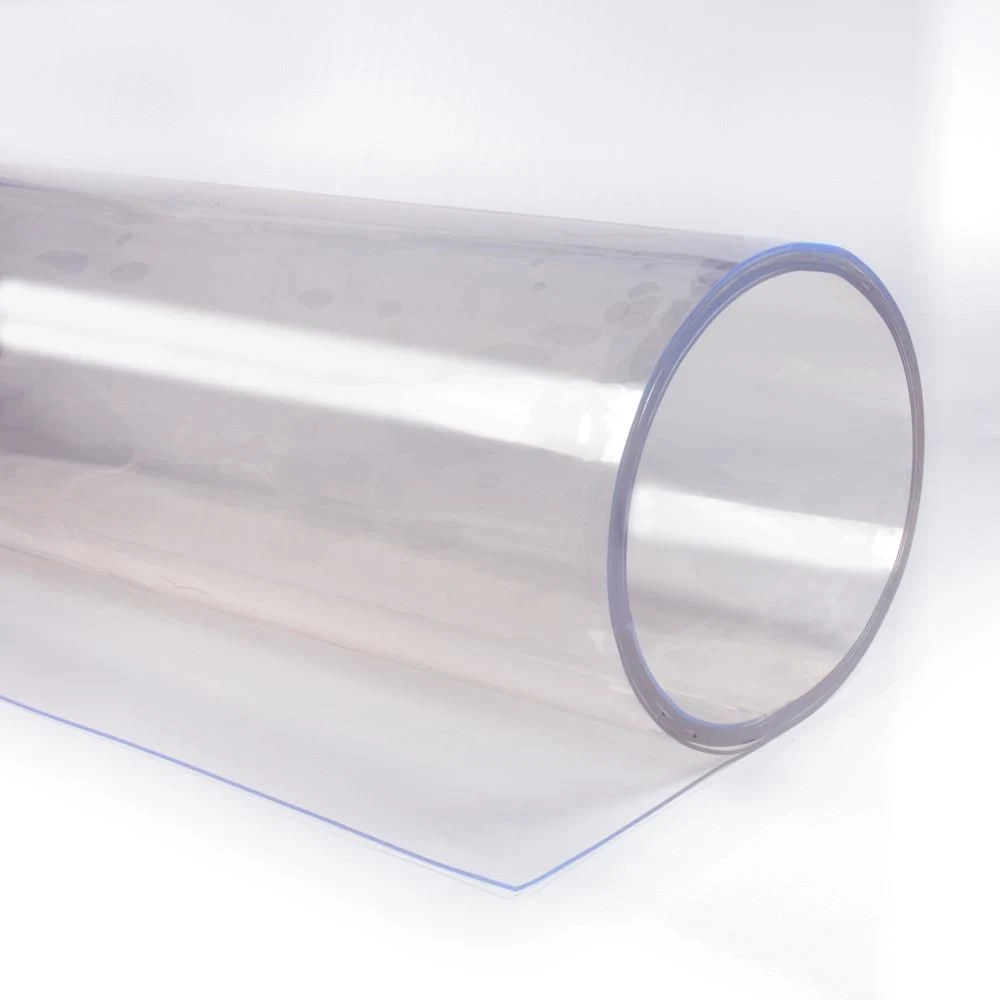 Una buena calidad de 0,3 mm-0.5mm película de PVC blando de embalaje transparente film para embalaje