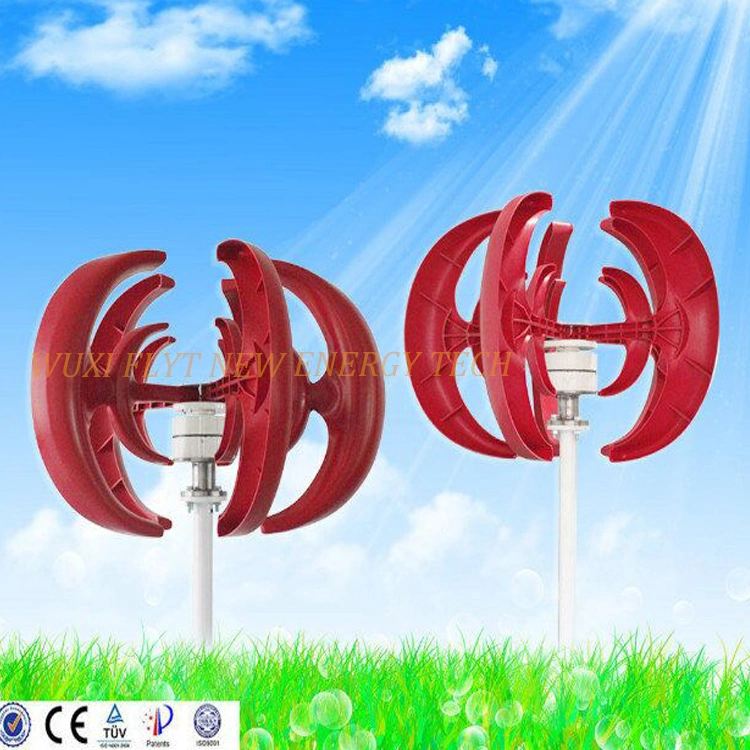 100W 12V Vertical Wind Turbine Generator for Wind Solar Hybrid Streetlight System