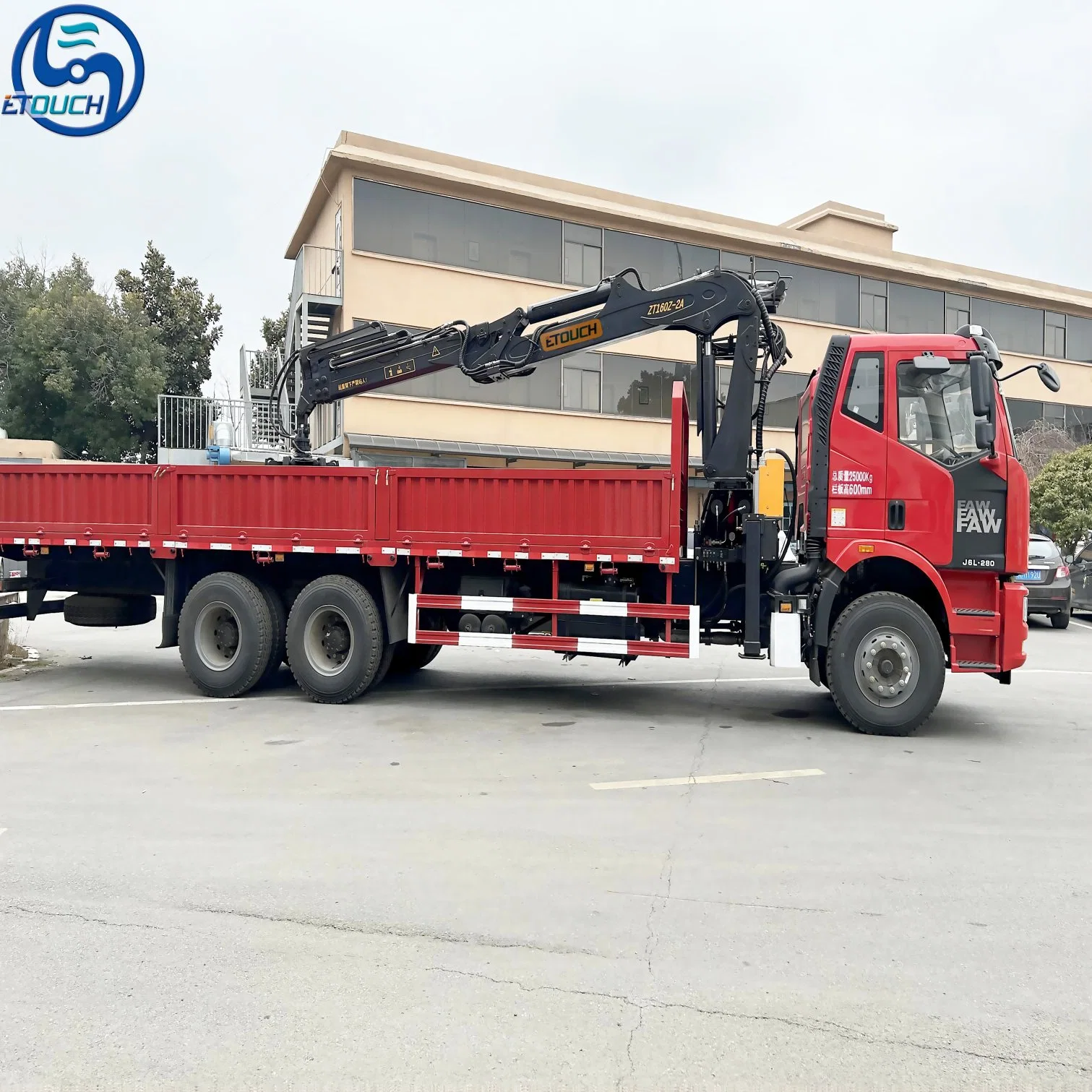 Knuckle Boom Max Lifting Capacity 5ton Used in Engineering Truck Mounted Crane