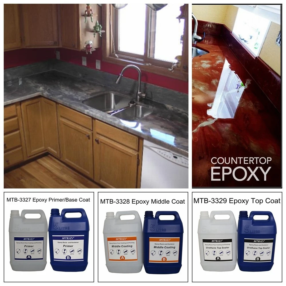 Metallic Epoxy Countertop Coating