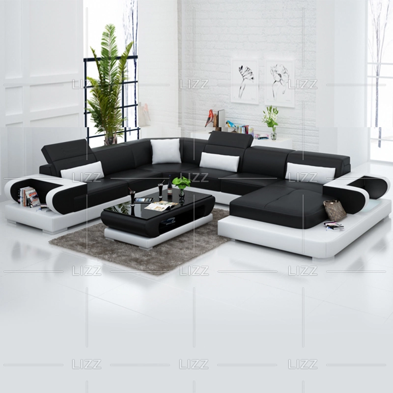 Foshan China Lizz Möbel mit LED Sofa Hersteller und Großhandel/Lieferant