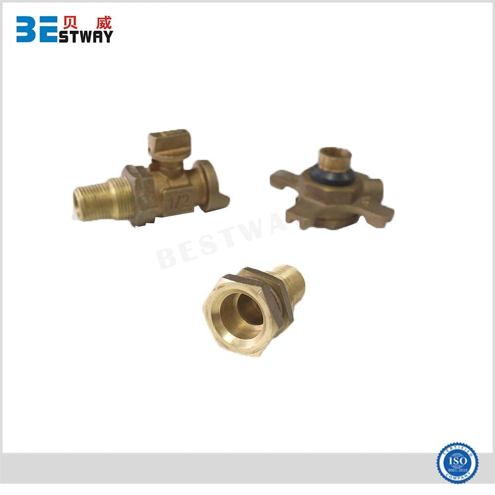 Water Meter Flexible Bronze Inlet and Outlet Joint Expansion and Valve
