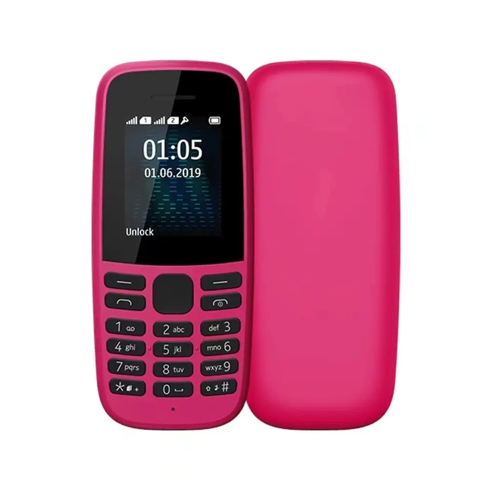 English Mobile Cell Phone and Keyboard Mobile Phone for Nokia Mobile Phone 105