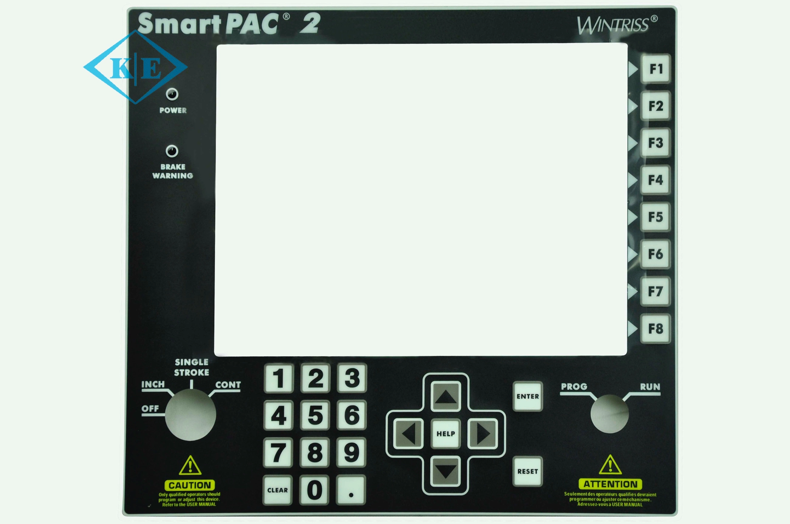 Customized PCB Circuit with Graphic Overlay and LEDs