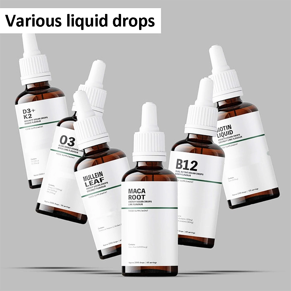 ODM/OEM Herbal Extract Natural Organic Maca Root Liquid Drops