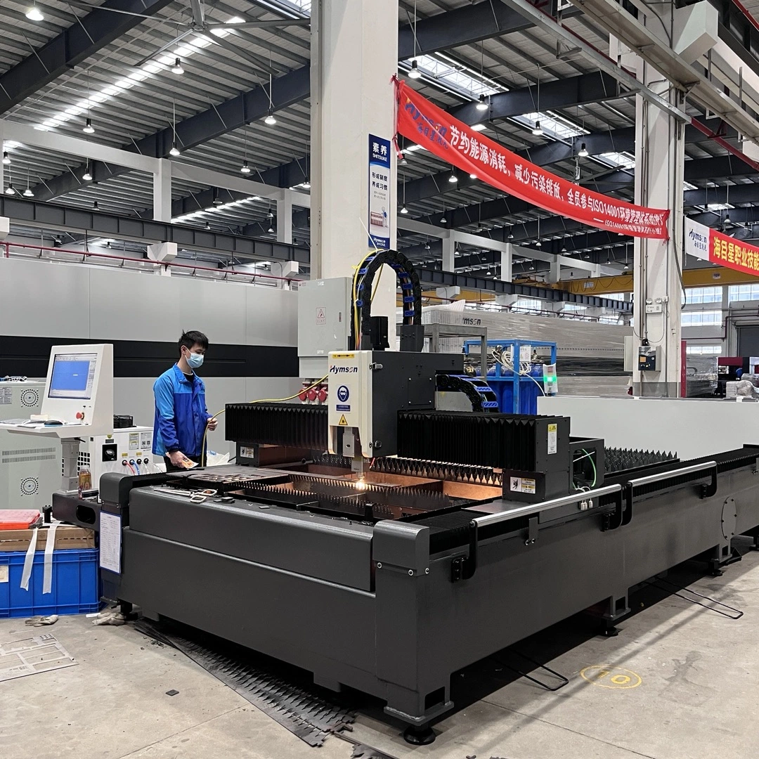 Single Platform High Speed Fiber Laser Cutting/CNC Fiber Laser Cutting Maschine 4020 für Blechschneiden