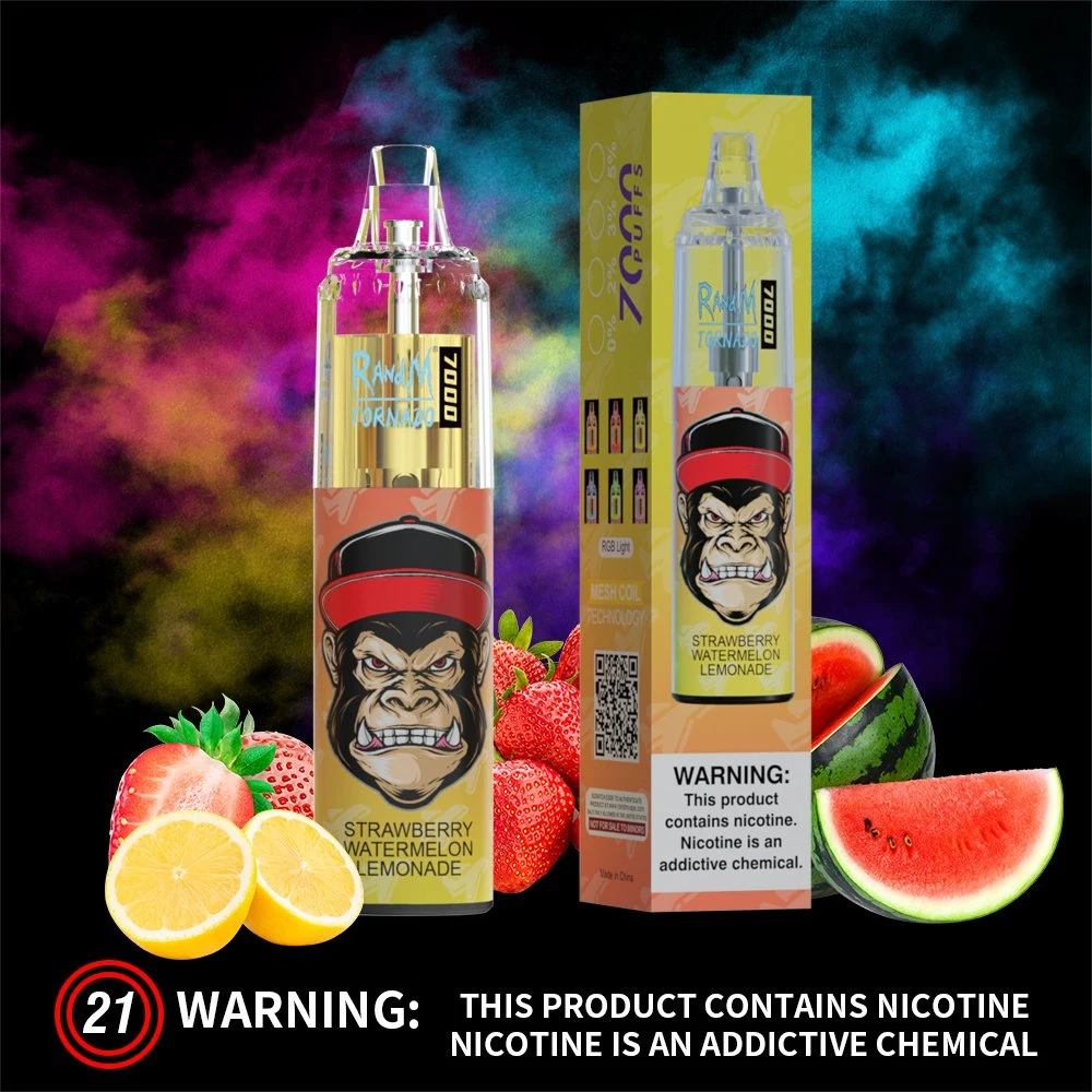 Wholesale/Supplier I Vape Rechargeable Disposable/Chargeable E Cigarette Puffs Fumot Randm Tornado 7000 Puff Vape Bang Vape