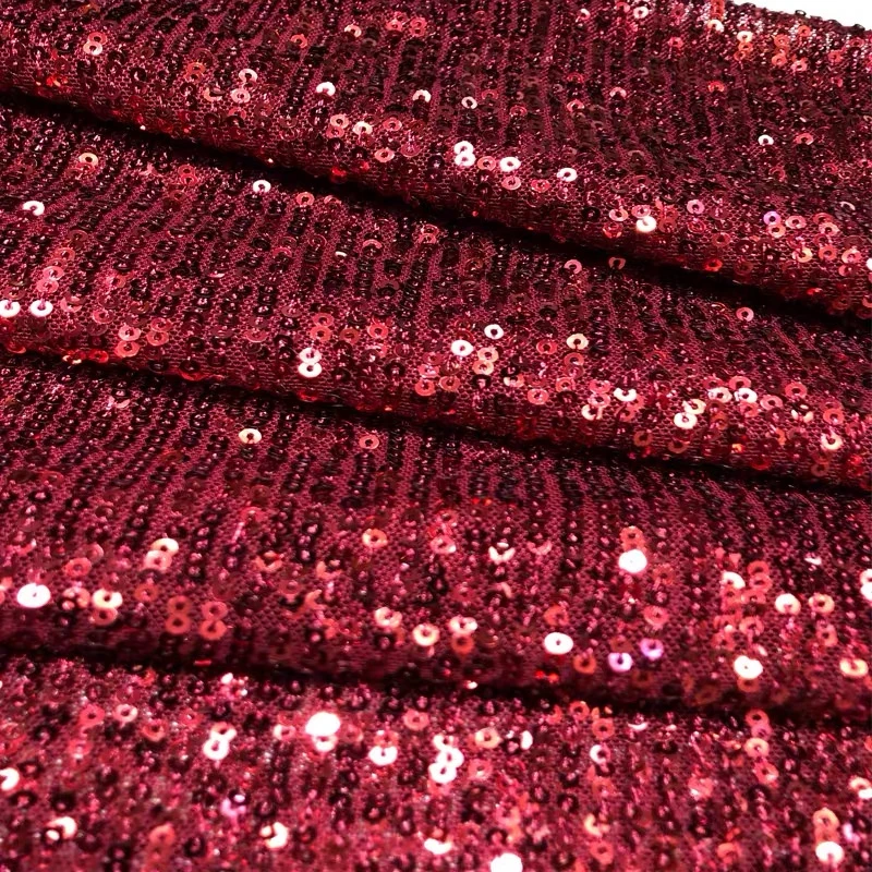 3mm tiras de tecido Sequin Rosca Ouro Bordados Tules bordados de vestido de festa