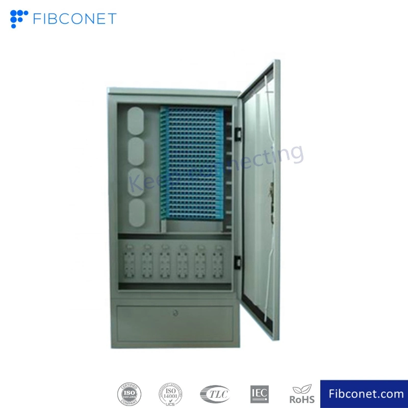 FTTH Fiber Optic Metal Distribution Cross Connect Box Terminal Junction Termination Electrical Outdoor Indoor Cabinet Network Server Rack