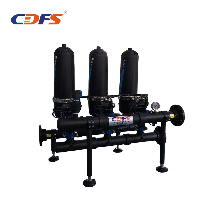 Plastic Disc Filter System Before Bag Cartridge Filter Sea Water