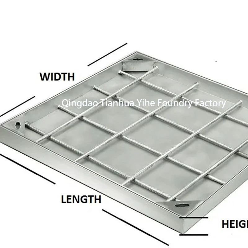 Custom Outdoor Drain Grate Manhole Cover 304 Stainless Steel