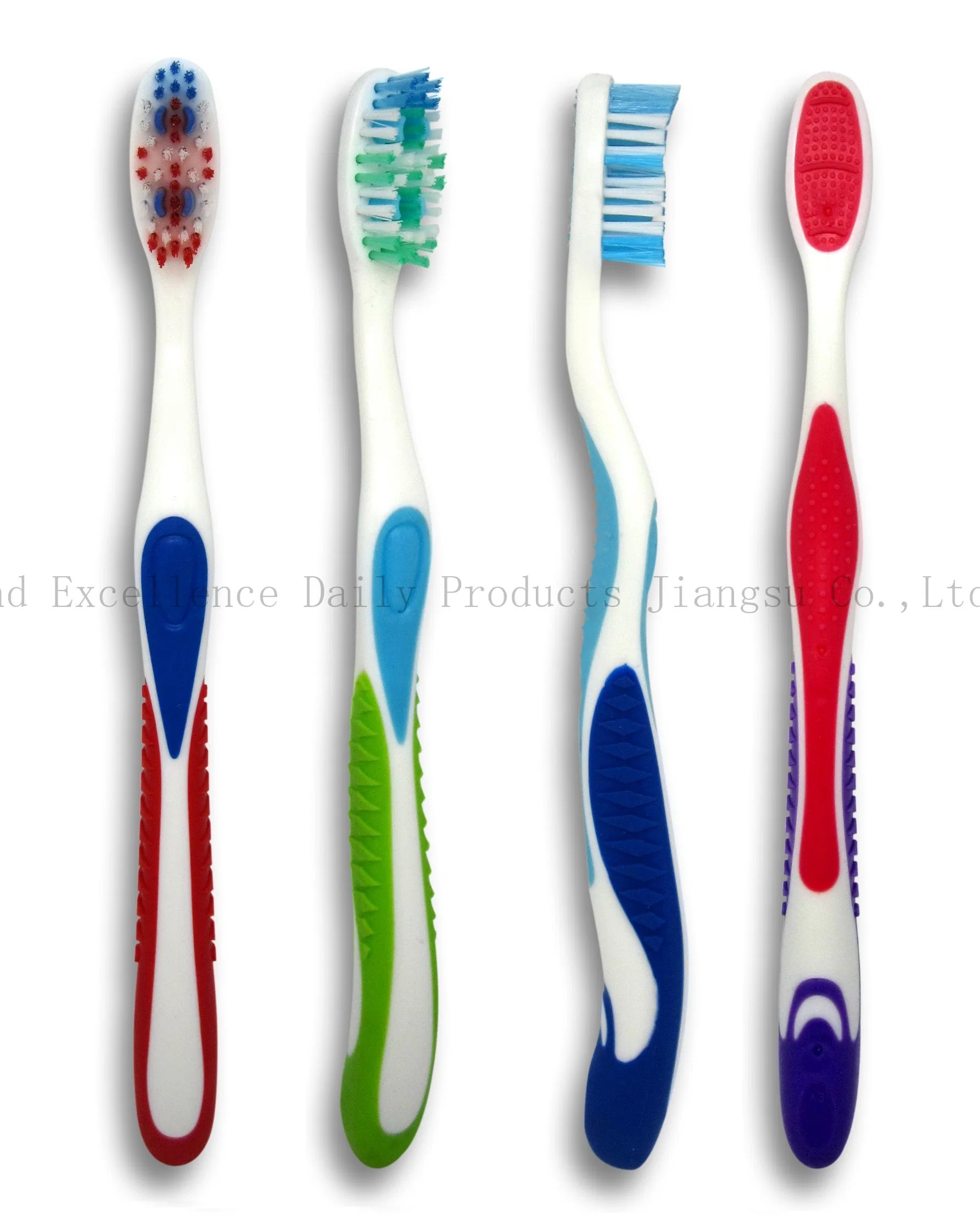 Escova de dentes multifunções manual para um tratamento oral completo